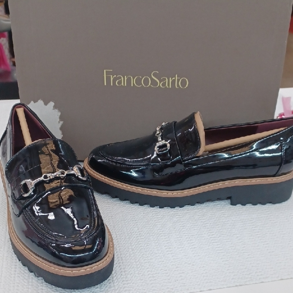 Franco Sarto Collette Patent Loafer NIB - Picture 2 of 6